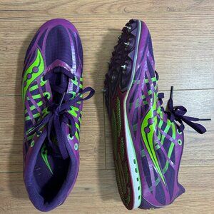 Saucony Velocity Track and Field Running Spikes
